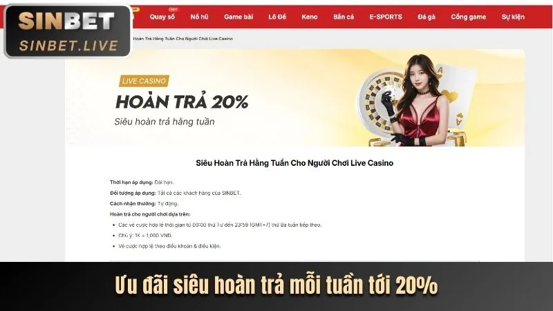 Thưởng nạp tiền VIP đặc biệt